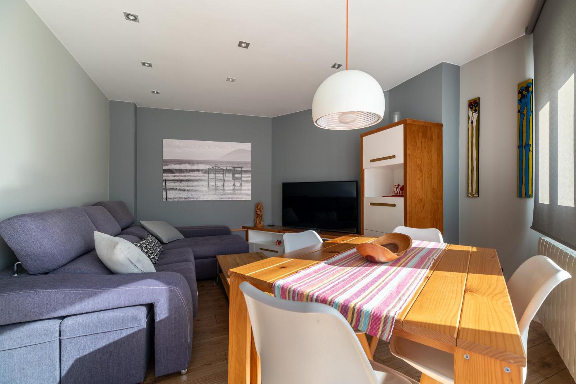 Apartamento Vistas Ria Con Parking Vigo Eksteriør bilde